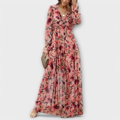 Aurelia Blumen-Maxikleid