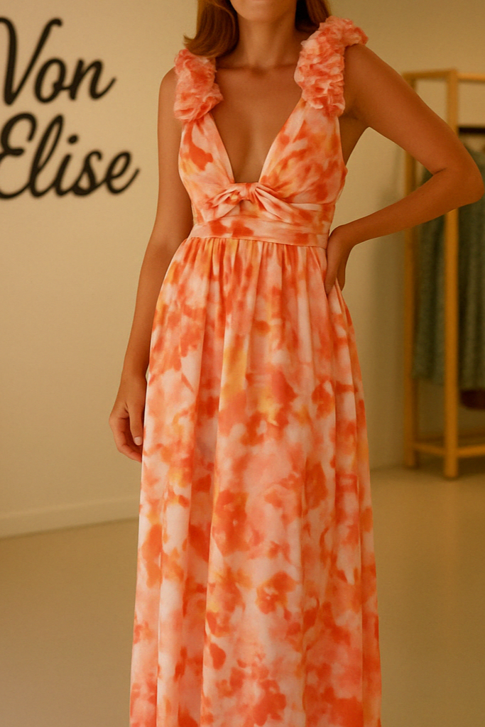 Elanora Rückenfreies Sommerkleid