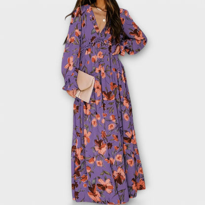 Aurelia Blumen-Maxikleid