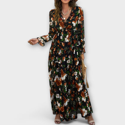 Aurelia Blumen-Maxikleid